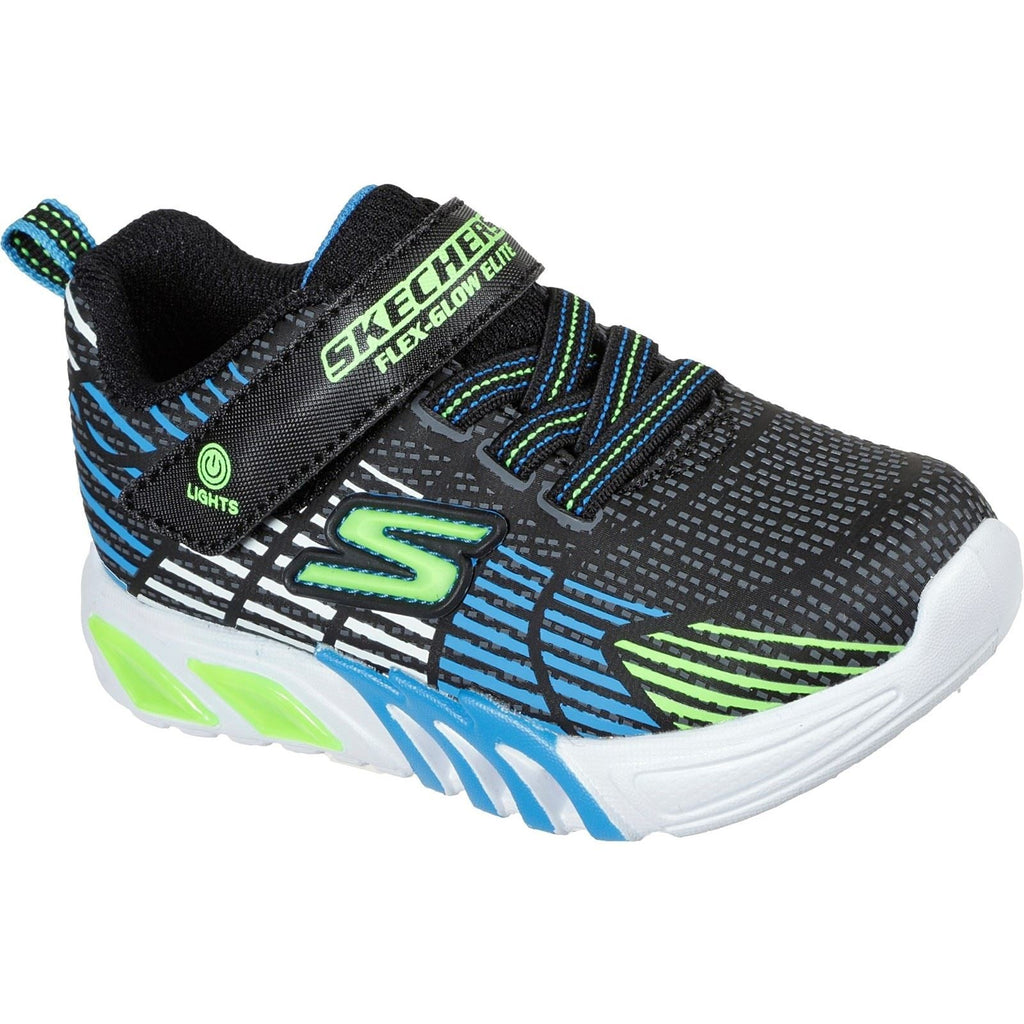 Skechers (GAR400135N) Childrens Sports Flex-Glow Elite in UK 4 to 9