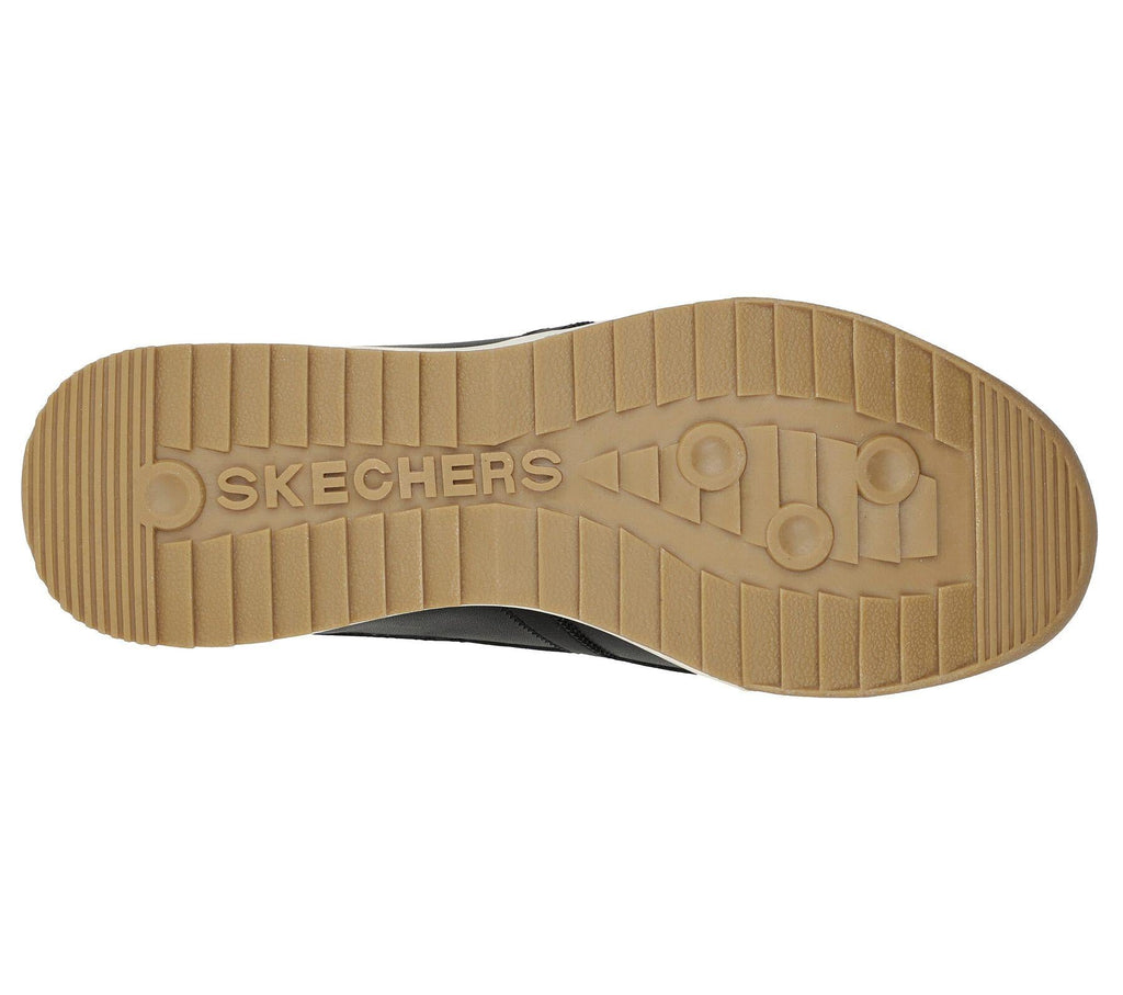 Skechers Men's Zinger Manzanilla Classic Retro Men Lace Up Jogger in Black 7 to 13