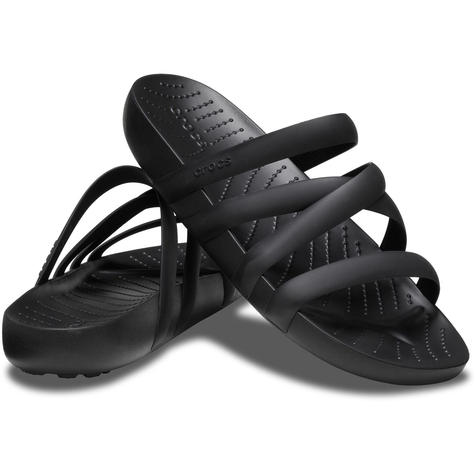 Crocs Women's Splash Strappy Sandal in 2 Colours, Sizes 4 to 8