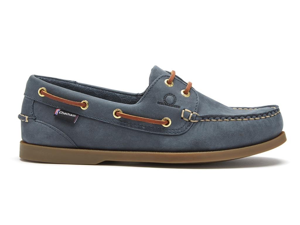 Chatham Mens Deck II G2 Deck Shoes in Blue