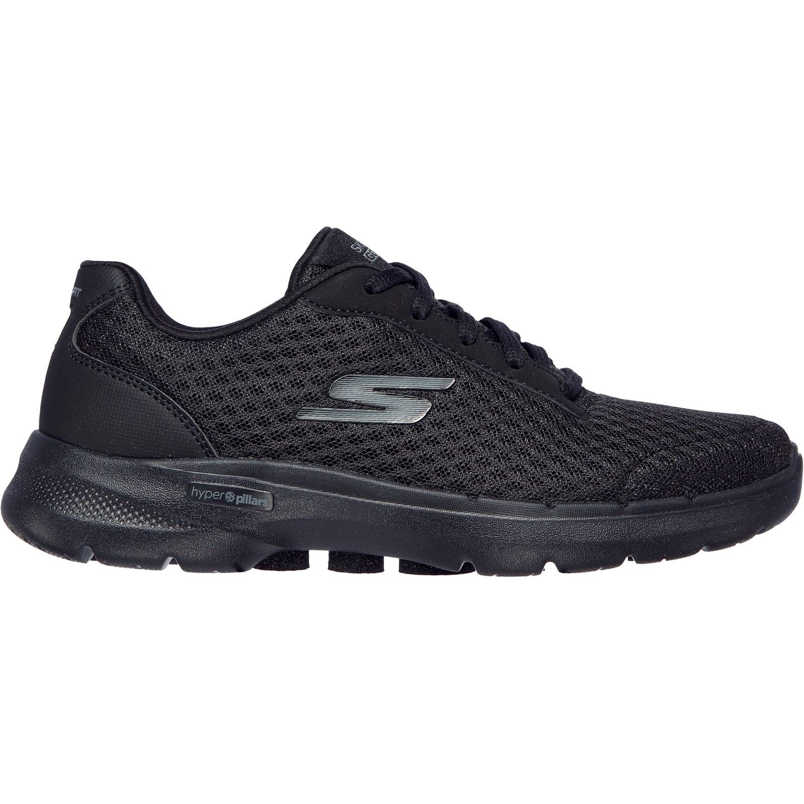 Skechers (GAR124514) Women's GOwalk 6 Iconic Vision Shoe in Black 3 to 8