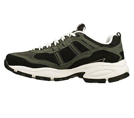 Skechers Men's Vigor 2.0 Low-top Extra Wide Fit shoes in Char in UK 6 to UK 13