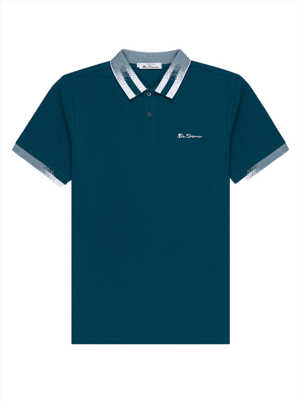 Ben Sherman Men's Regular Fit Collar Interest Organic Cotton Polo Shirt (0063364) M-XXL