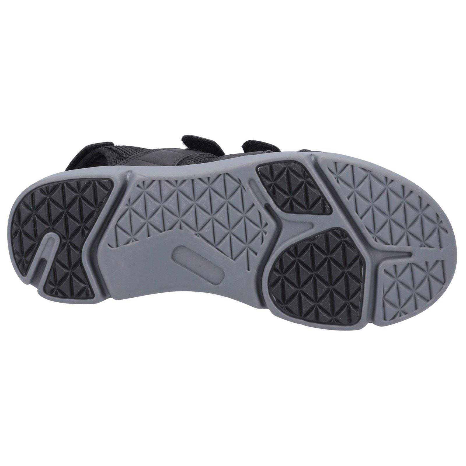 Hush Puppies Raul Multi Velcro strap Mens Summer in Black