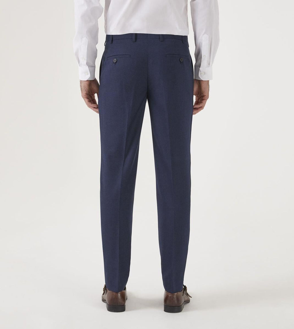 Skopes Men's Harcourt Slim Fit Suit Trouser in Navy Waist 30 to 46