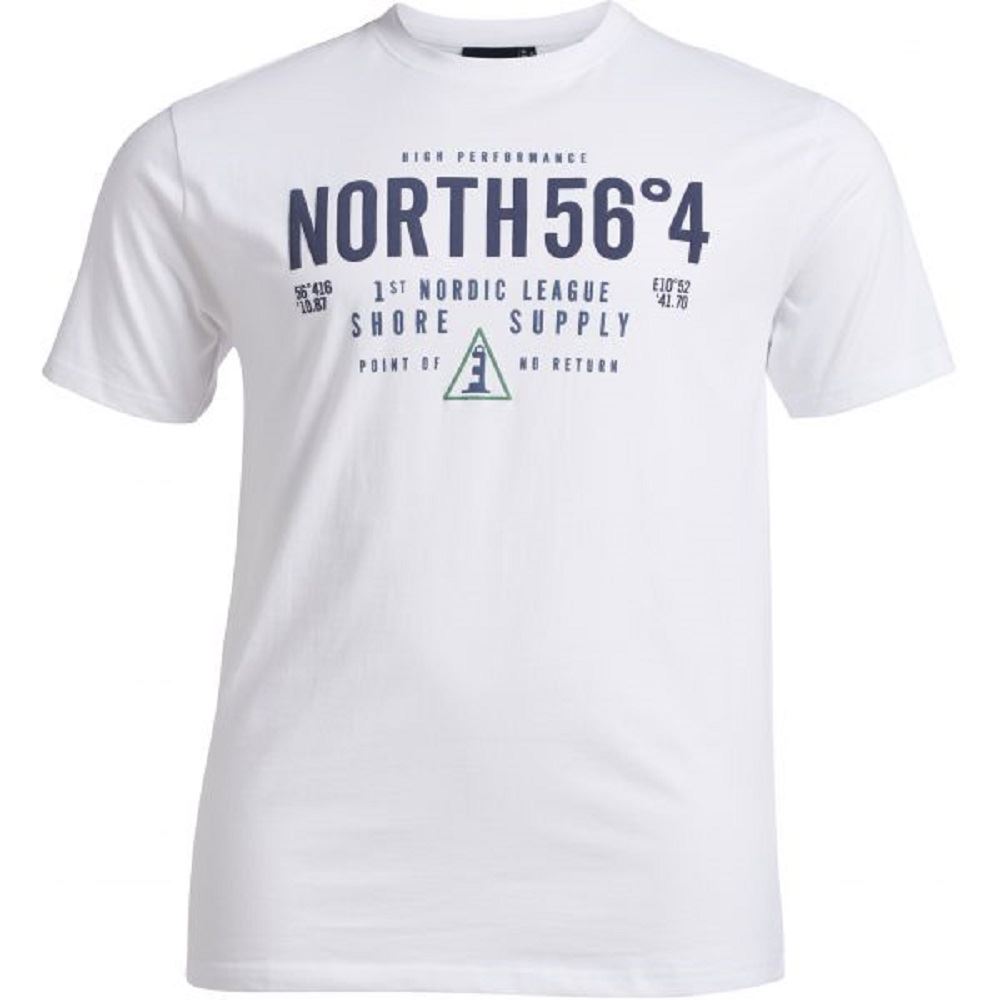 North 56*4 Pure Premium Cotton Printed Tee Shirts in Size XL to 8XL, Multiple Options