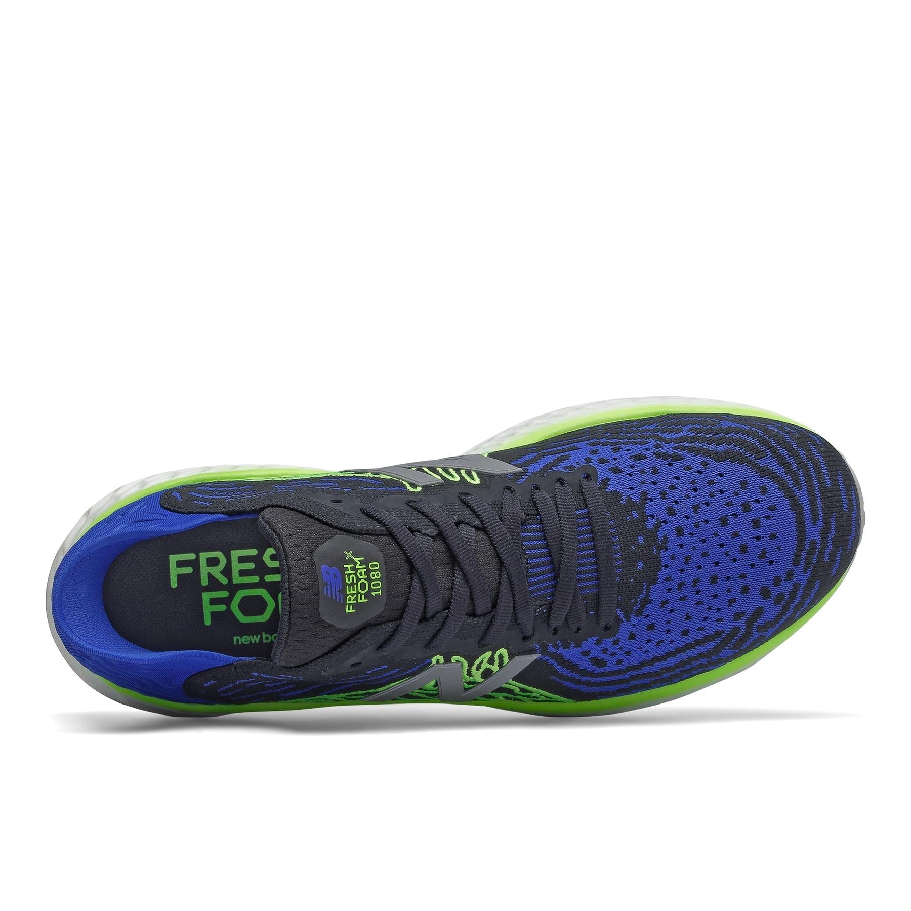 New Balance Mens EE Wide Fit Fresh Foam Running Trainers (1080) in Team Royal