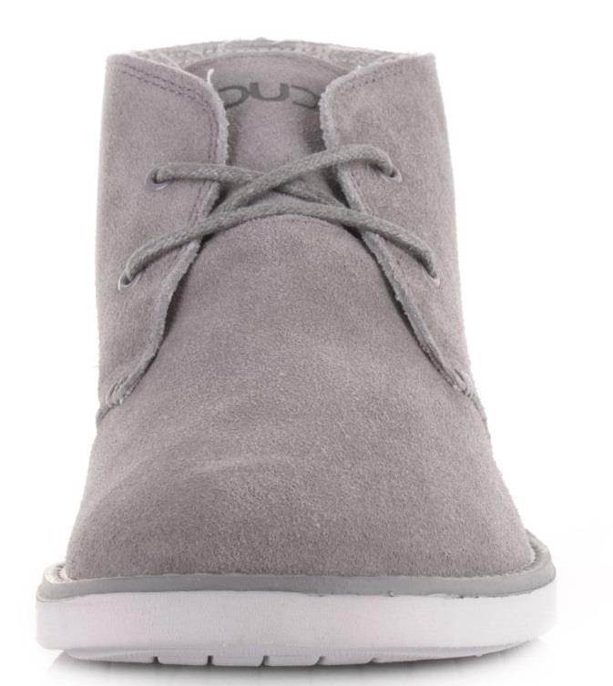 DUDE Shoes Torino Fume Suede Desert Boot