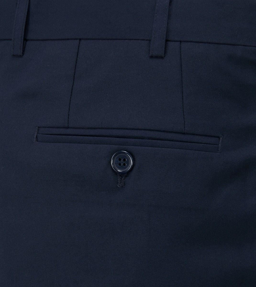 Skopes Men's Milan Tapered Trouser in Blue 28 Short to 42 Regular