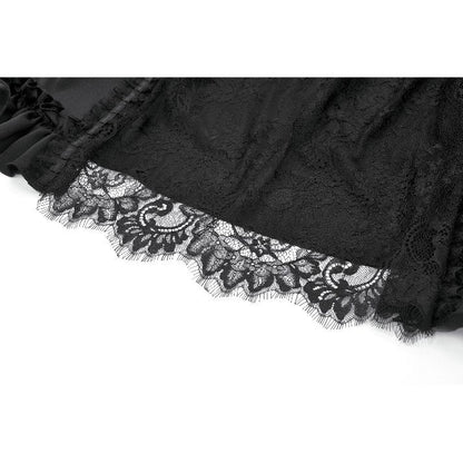 Dark in Love Belladonna Floor-Length Goth Skirt