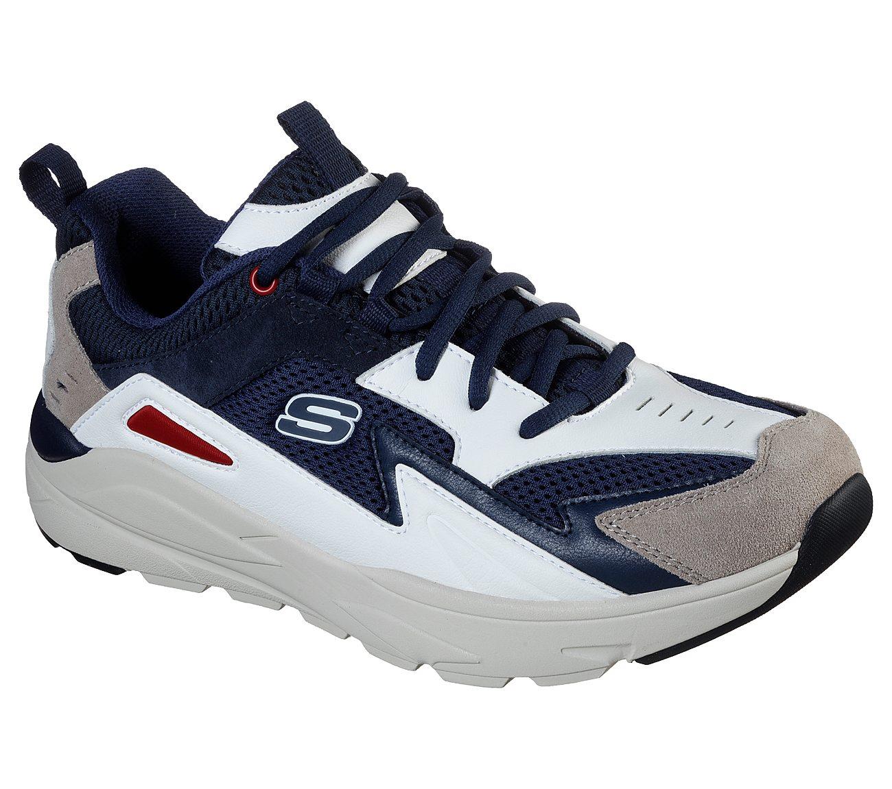 SKECHERS Men's Relaxed Fit: Verrado - Randen Sporty Sneakers in Navy/White