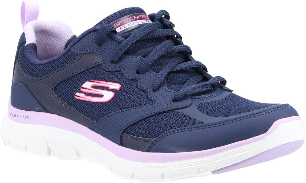 Skechers Flex Appeal 4.0 Active Flow Sport Shoes Ladies Sports in Navy
