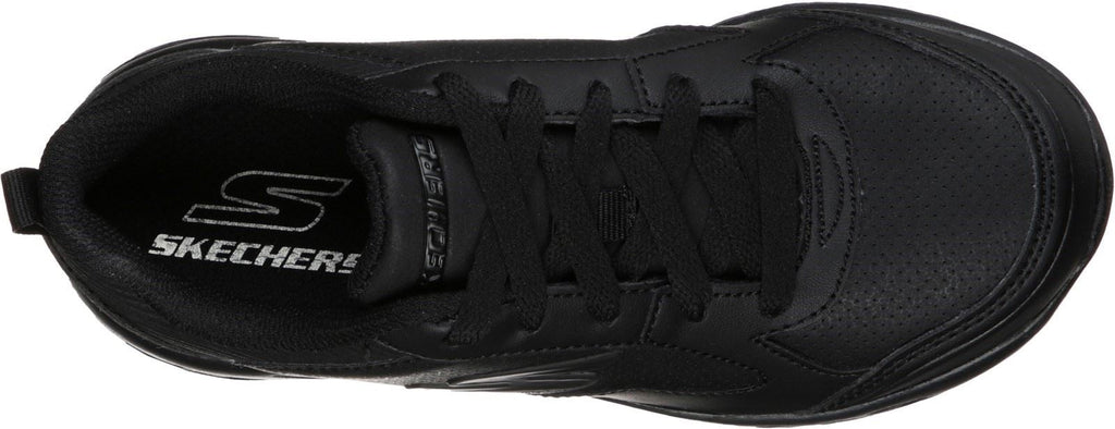 Skechers Go Run 600 Bexor School Shoes Boys BTS in Black Synthetic/ Black Trim