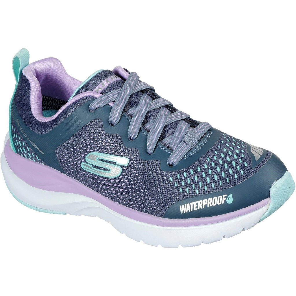 Skechers (GAR302394L) Childrens Sports Ultra Groove Miss Hydro Shoes in UK 1.5 to 13.5
