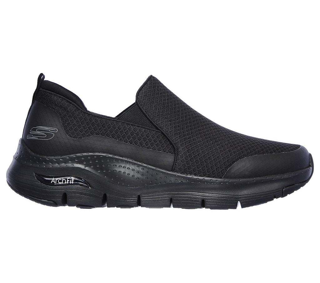 SKECHERS Men's Arch Fit - Banlin shoes in Black
