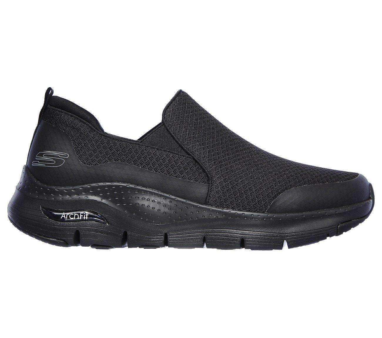 SKECHERS Men's Arch Fit - Banlin shoes in Black