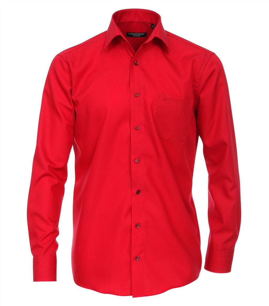 Casa Moda Pure Cotton Kent Collar Long Sleeved Business Shirts
