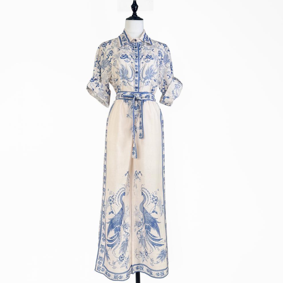 Rolled Sleeves Modest Summer Suit