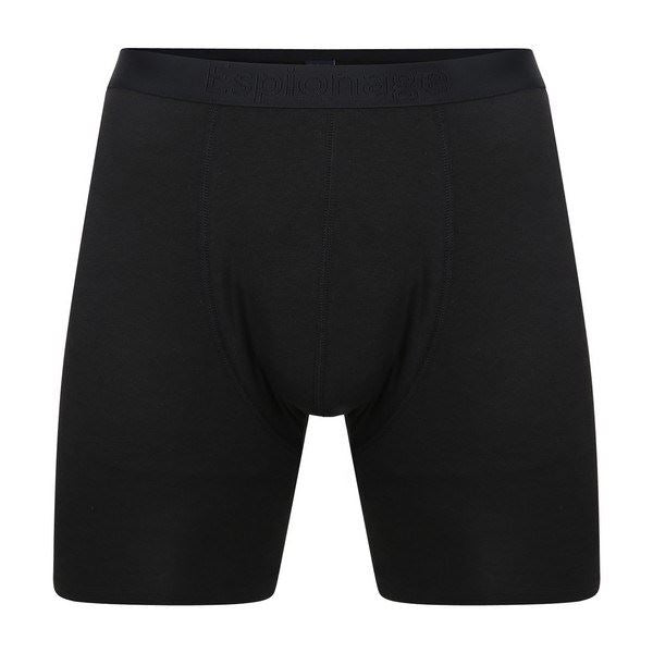 Espionage Big Size 8-Pairs Pack Bamboo Trunks (U010D) in Black, 2XL-8XL