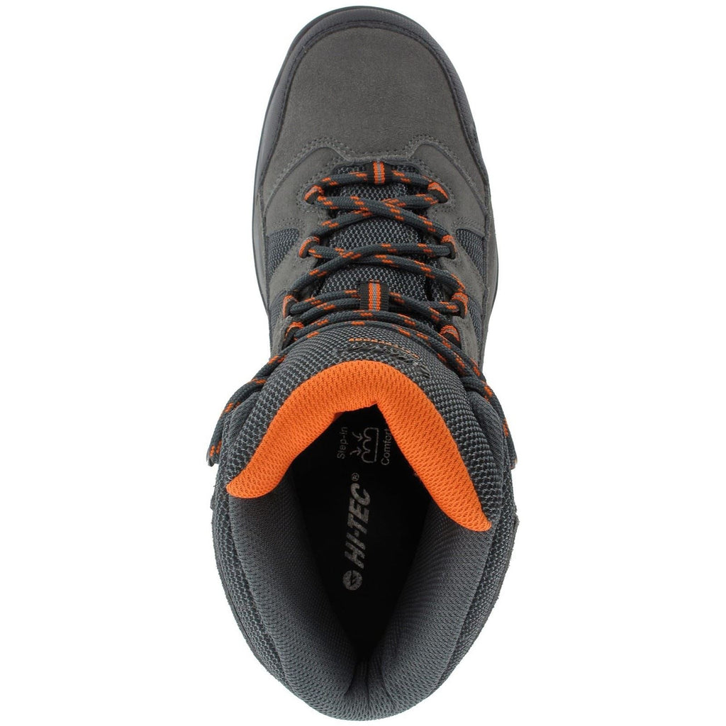 Hi-Tec Men's Banderra II WP Wide High Rise Hiking Boots in Charcoal/Graphite 6 to 16