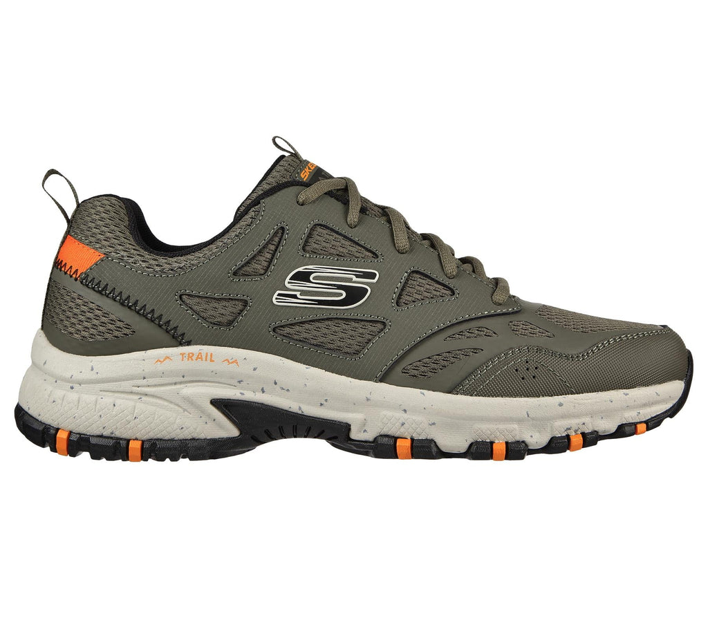 Skechers Men's Hillcrest Sneaker Shoes in Olive in Size UK6 to UK13