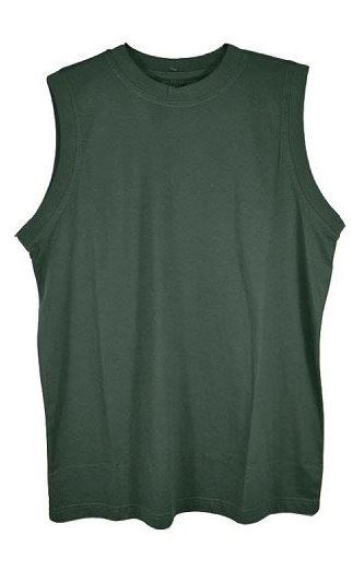 METAPHOR PURE COTTON PLAIN SLEEVE LESS T SHIRT/MUSCLE VEST IN SIZE XL TO 6XL, 8 COLORS