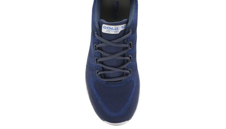 Gola Active Men's Big Size Lightweight Trainers (Tempe) in Navy/Blue/Red