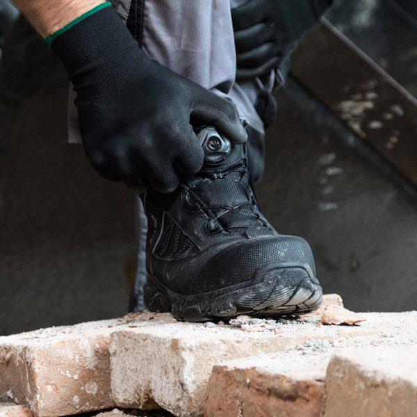 Rock Fall RF160 Ohm Electrical Hazard Boa Safety Boot in 6 to 12, Black