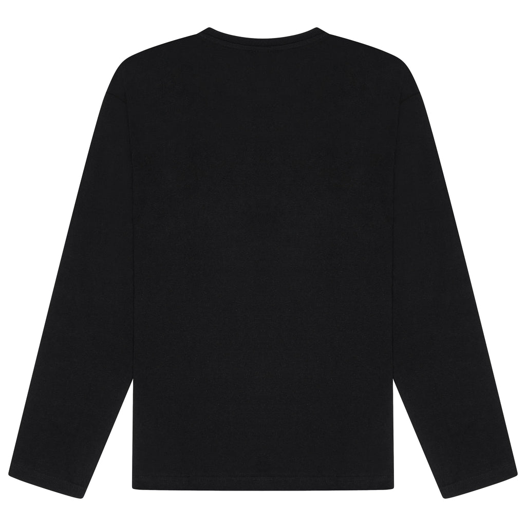 Kruxader Men's Pyjama Set Black Check Cotton Long Sleeve S–4XL