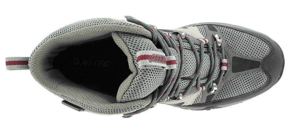 HI TECH CONDOR WATERPROOF BOOTS IN BLACK/GREY/RED IN SIZE UK7 EU(40) TO UK16 (EU50)