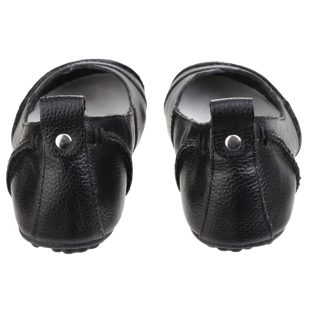 Hush Puppies Janessa Slip On Ladies Shoes in Black