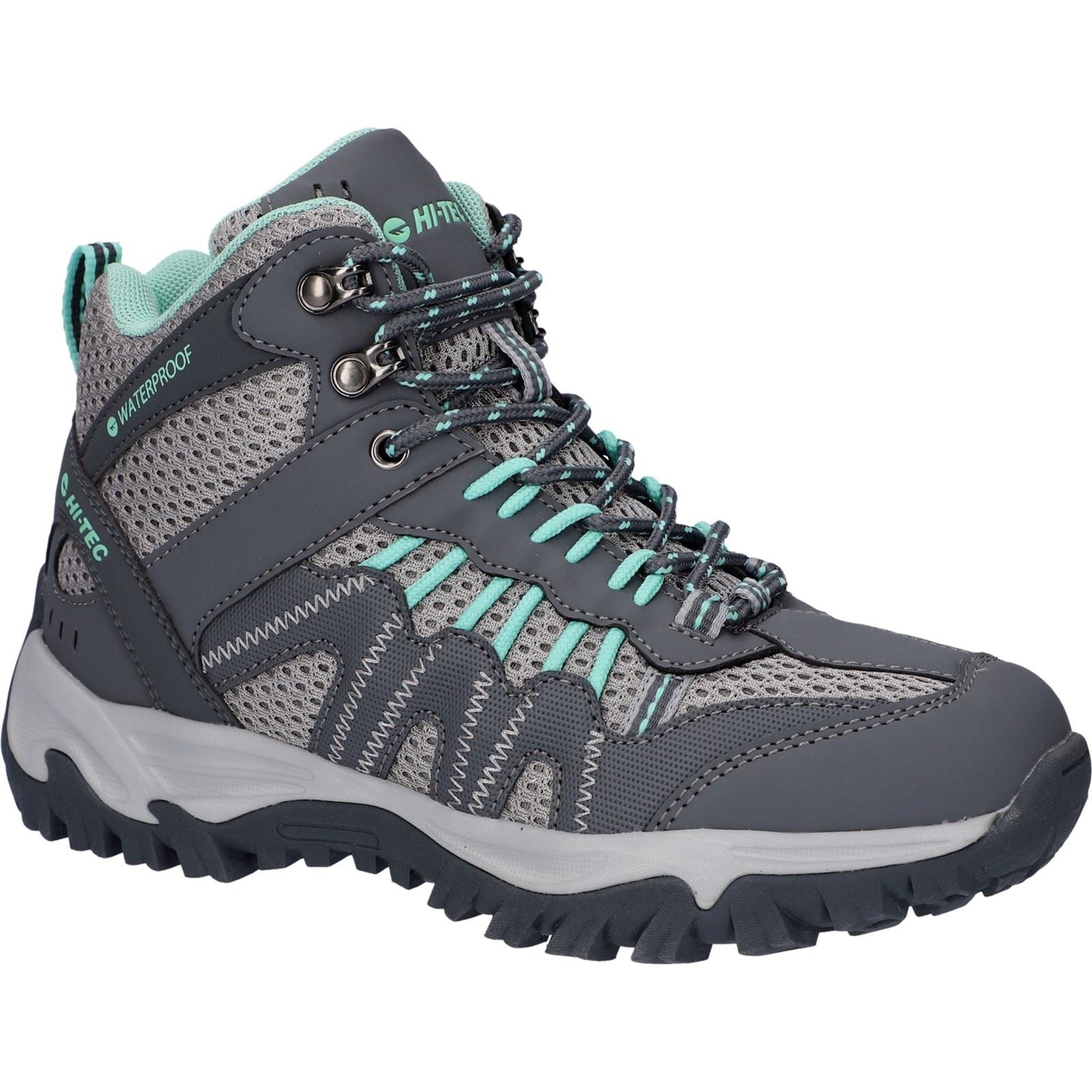 Hi-Tec Women's Jaguar Mid WP Hiking Boots in 2 Colour Options 4 to 8