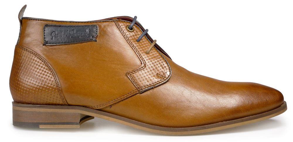Paul O' Donnell Mens Lace up Low Rise Formal Boot - Fresno Cognec