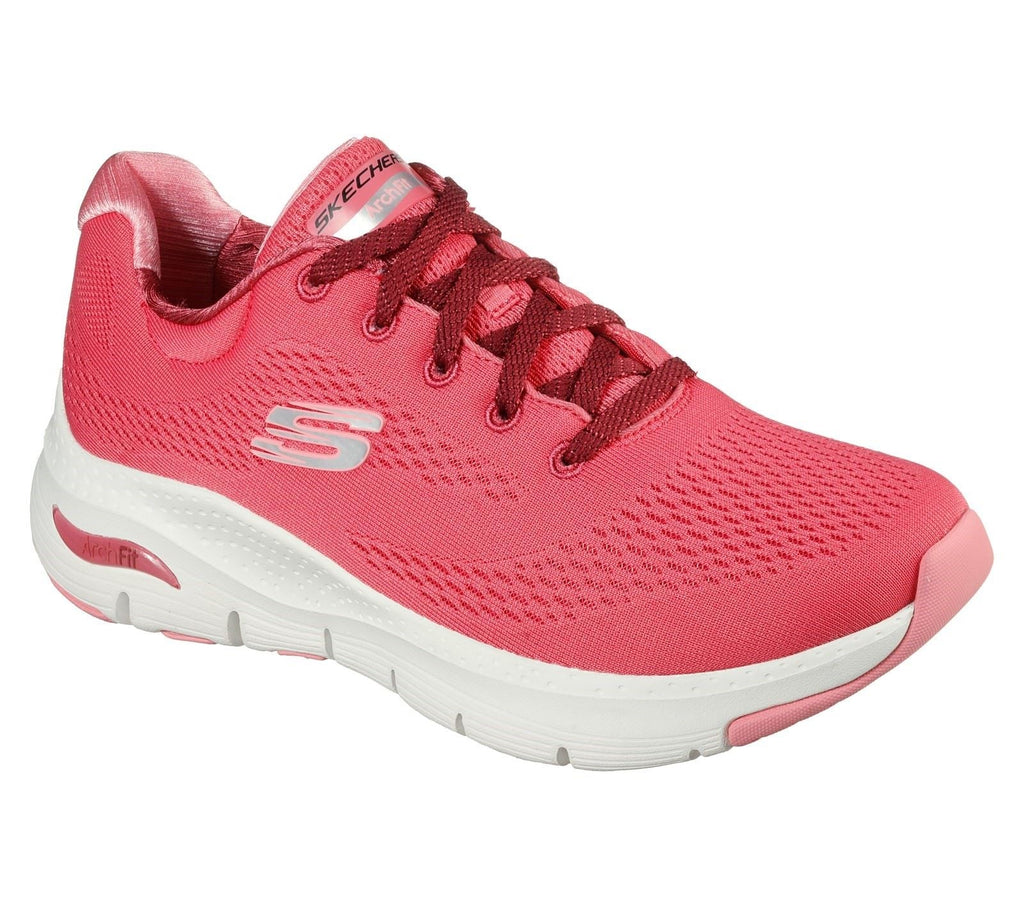 Skechers Arch Fit Sunny Outlook Sports Shoe Ladies Sports in Pink