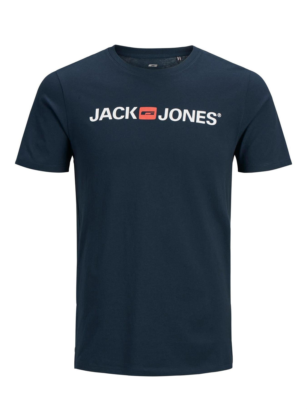 Jack & Jones Mens Plus Corp Logo Printed Tee