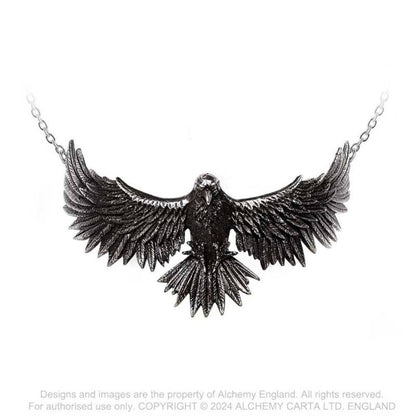 Alchemy Curse Of Coronis Pewter Pendant