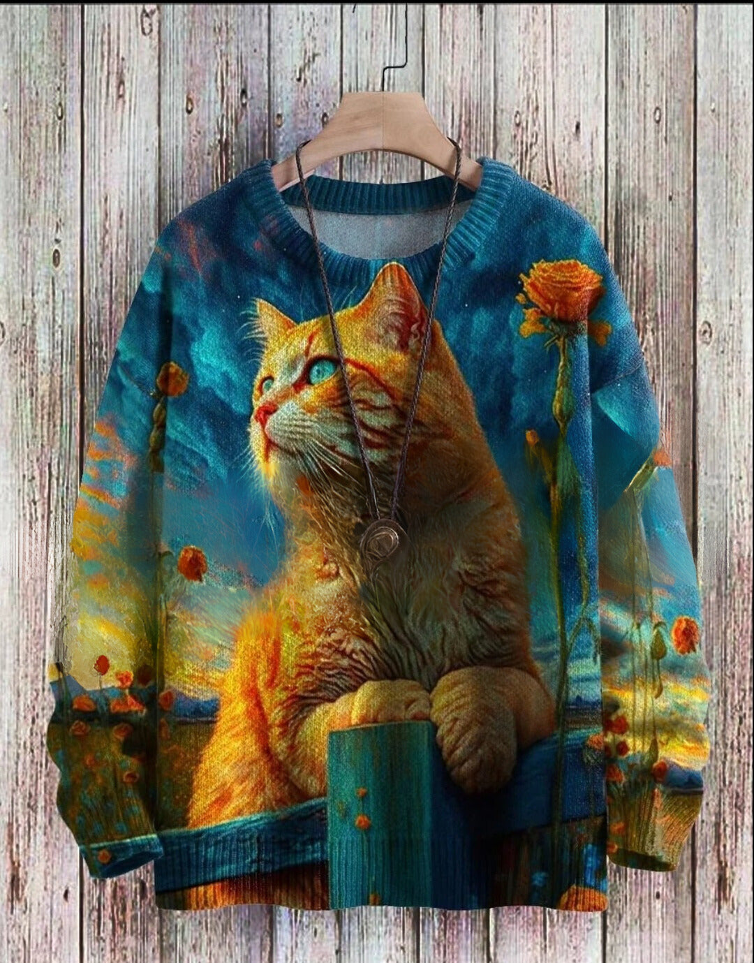 Colourful Abstract Art Sweater Selection