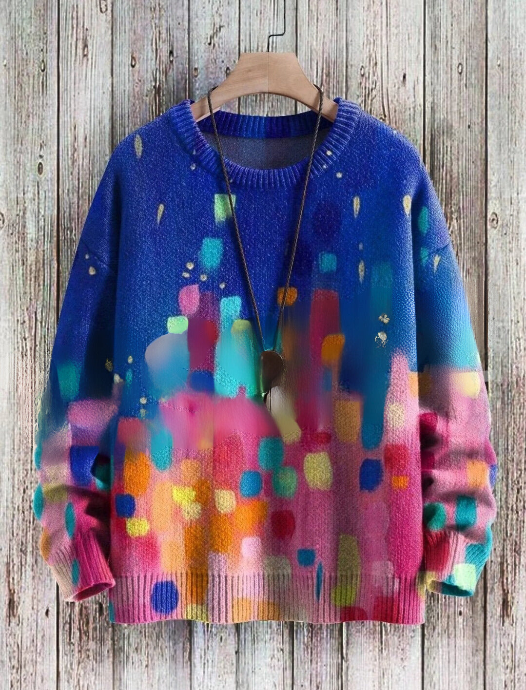 Colourful Abstract Art Sweater Selection