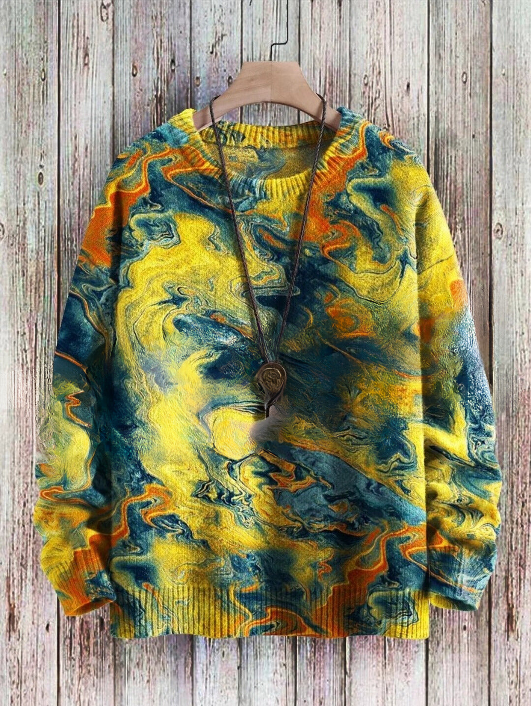 Colourful Abstract Art Sweater Selection