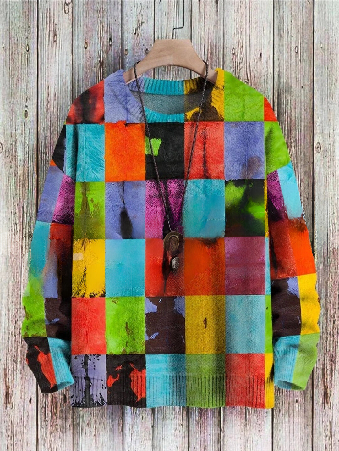 Colourful Abstract Art Sweater Selection