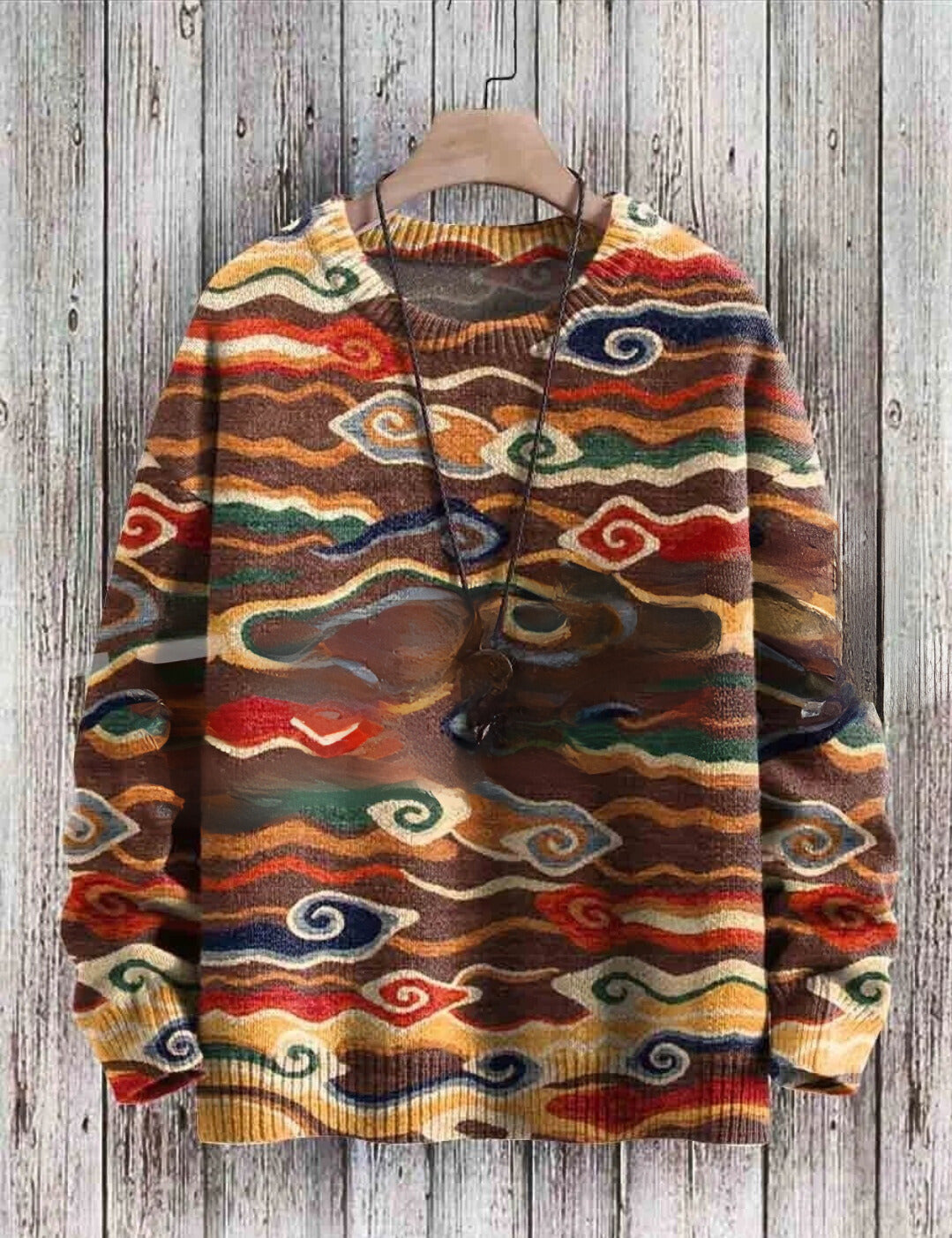 Colourful Abstract Art Sweater Selection