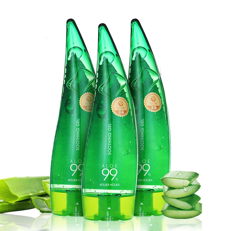 250ml Gel Infused with Aloe Vera, Perfect for Post-Sun Moisturising and Acne Care