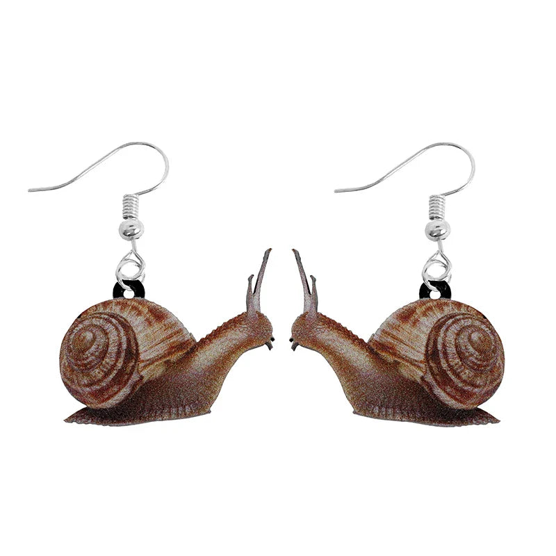 Animal-Themed Dangle Drop Earrings – Rabbit, Parrot, Bird, Frog, Butterfly & Other Animal Designs