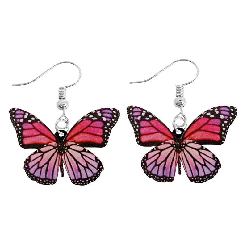 Animal-Themed Dangle Drop Earrings – Rabbit, Parrot, Bird, Frog, Butterfly & Other Animal Designs