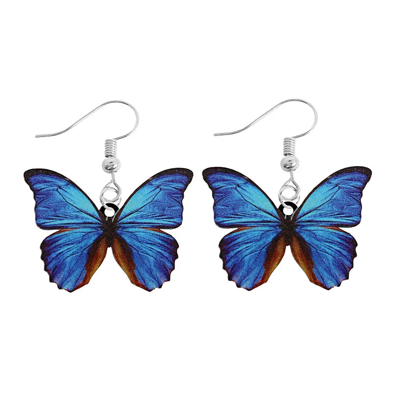 Animal-Themed Dangle Drop Earrings – Rabbit, Parrot, Bird, Frog, Butterfly & Other Animal Designs