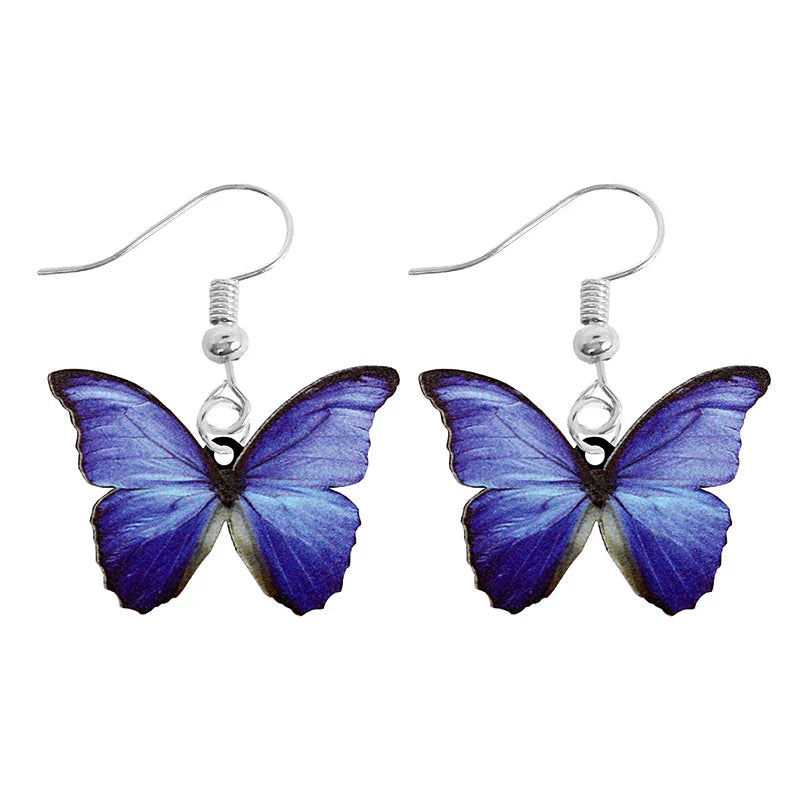 Animal-Themed Dangle Drop Earrings – Rabbit, Parrot, Bird, Frog, Butterfly & Other Animal Designs