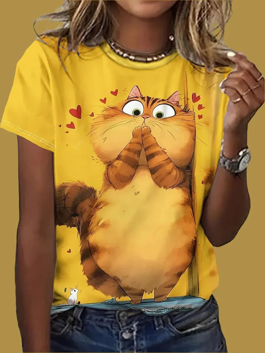 1.Ultra-Modern Stylish Unisex Animal T-Shirts (S-2XL)