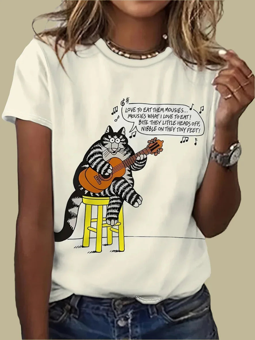 1.Ultra-Modern Stylish Unisex Animal T-Shirts (S-2XL)