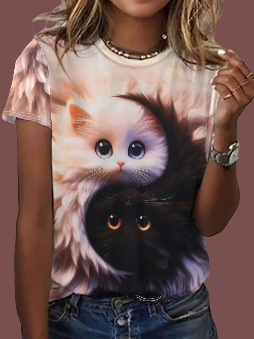 1.Ultra-Modern Stylish Unisex Animal T-Shirts (S-2XL)
