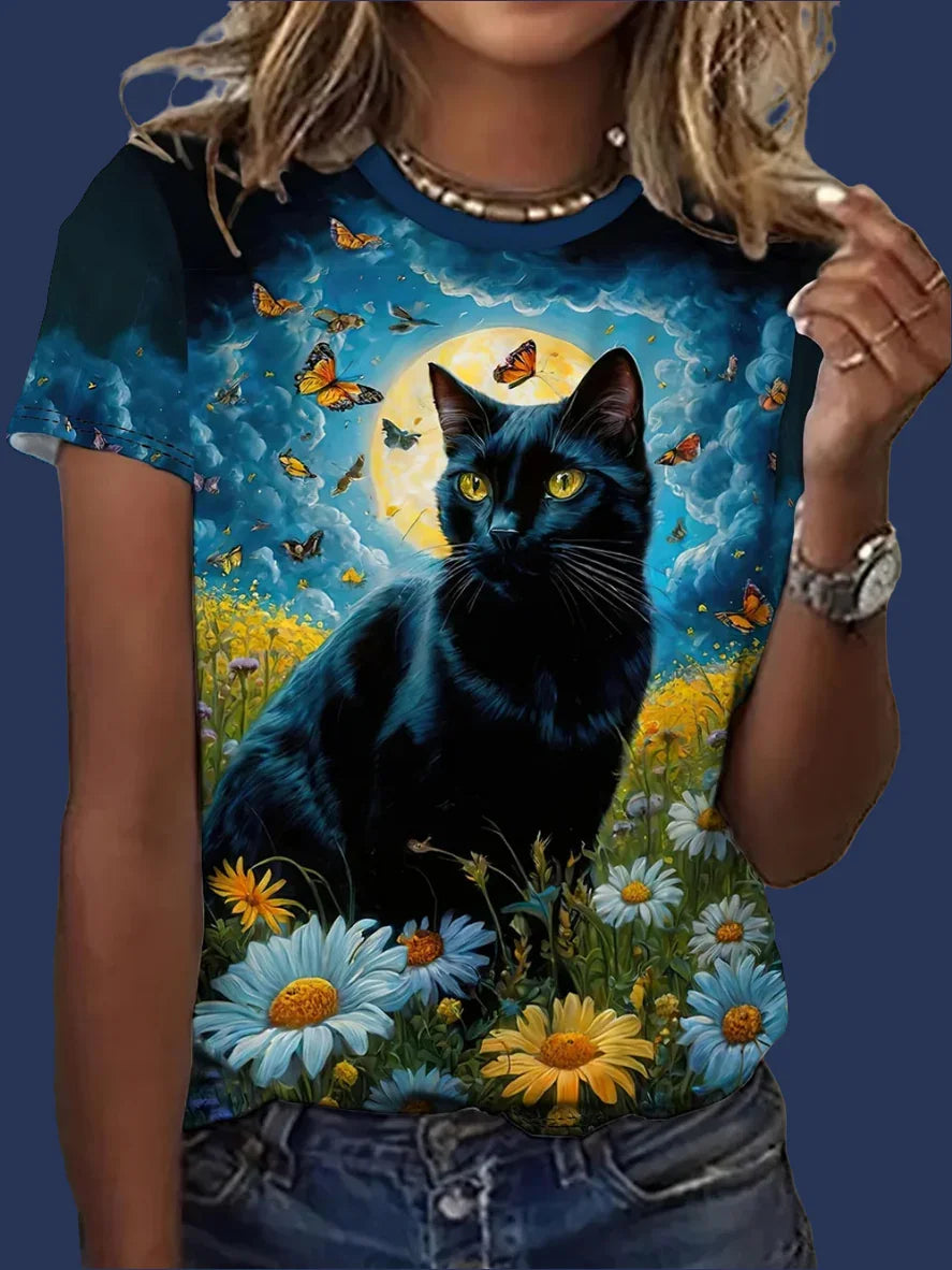 1.Ultra-Modern Stylish Unisex Animal T-Shirts (S-2XL)